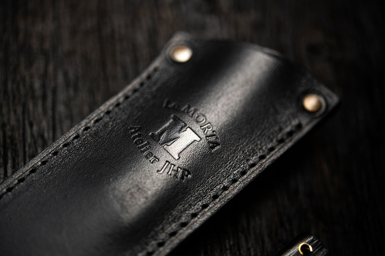 Etui couteau Morta fixe brut de forge 5