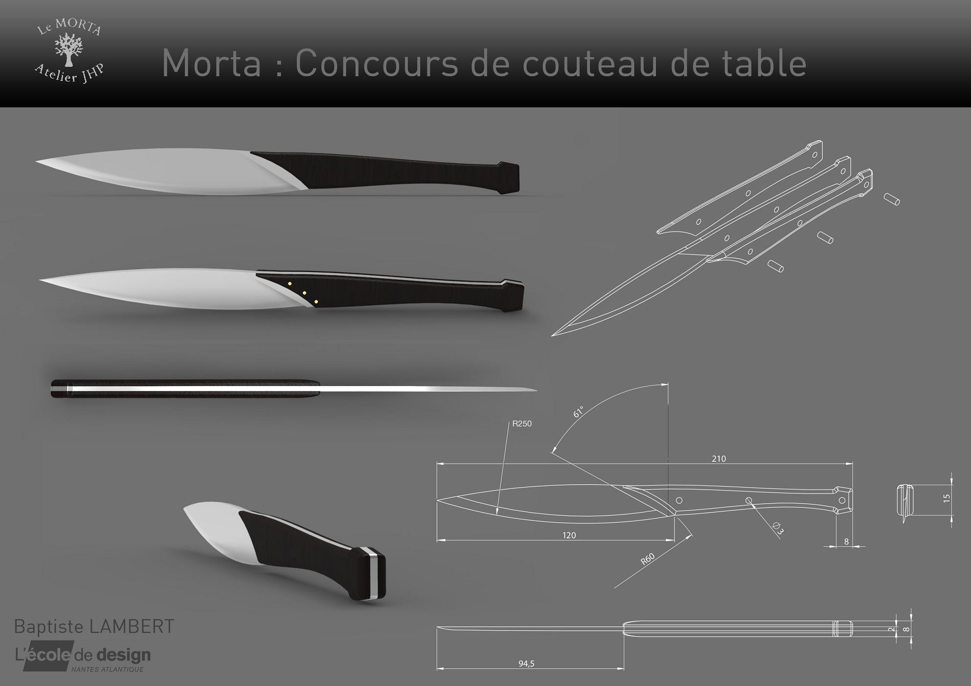 design moi un couteau - Baptiste Lambert