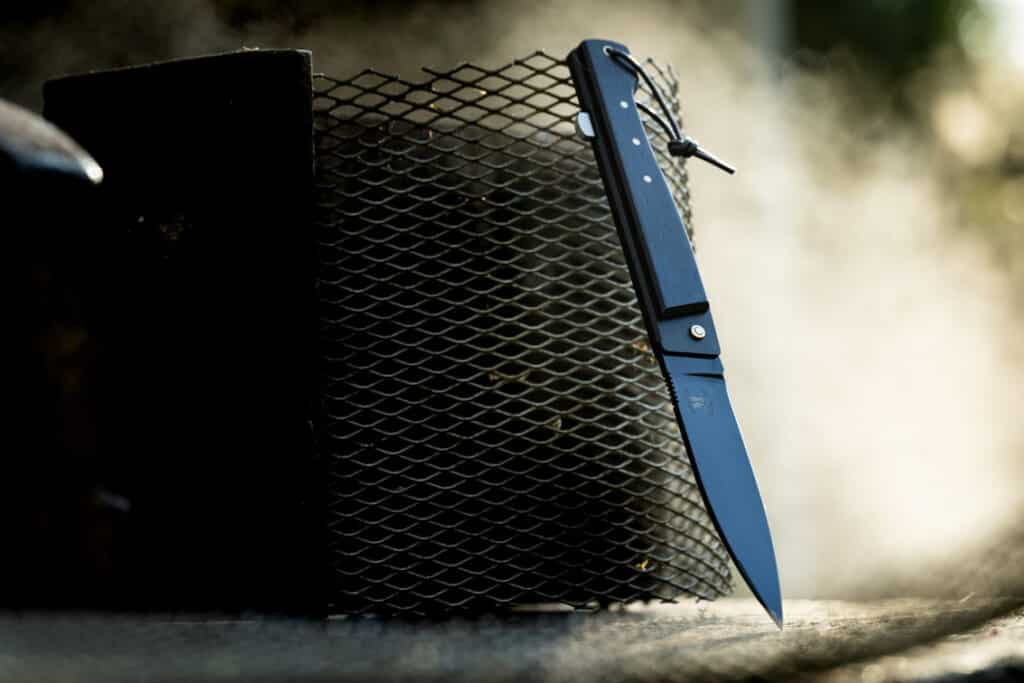 Couteau pour gaucher : la réalité du marché 7 pompe lame noire 5